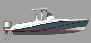 barco de pesca victory 245